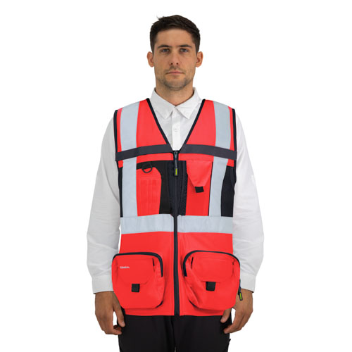 Chaleco Geólogo Alaska Xpert Hombre Rojo