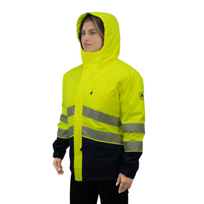 Parka HW Artica Mujer Amarillo Fluor