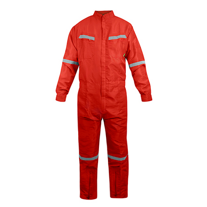 Overol Poplin C/Cinta Rojo