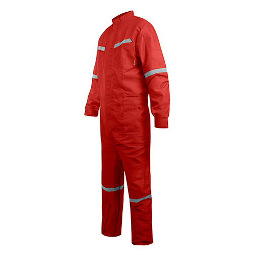 Overol Poplin C/Cinta Rojo