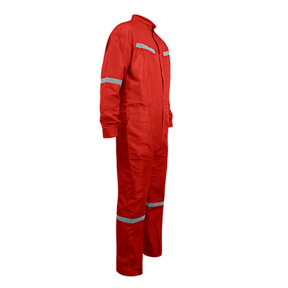 Overol Poplin C/Cinta Rojo