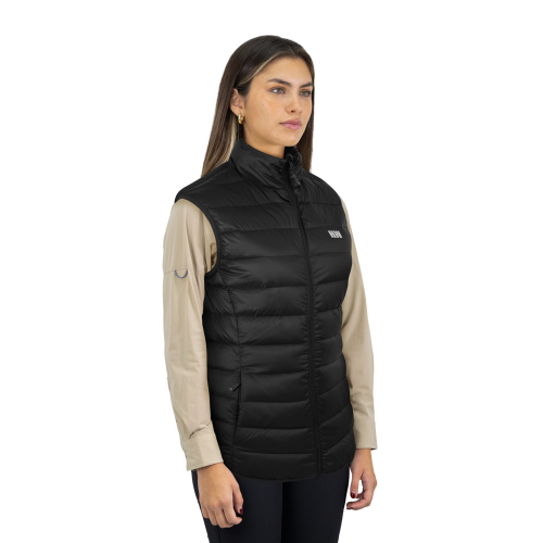 Parka Pluma HW Pullay Pro Mujer s/Manga Black