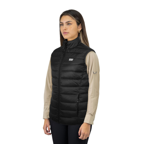 Parka Pluma HW Pullay Pro Mujer s/Manga Black