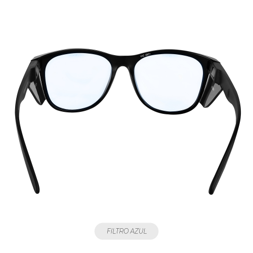 Lente de Seguridad Safeblack Claro Blue Blocker Steelpro