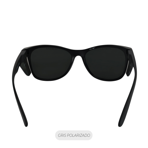 Lente de Seguridad Safeblack Gris Polarizado Steelpro