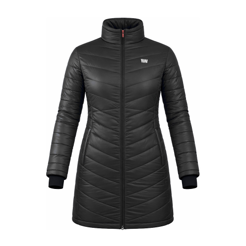Parka Larga HW Aurora Mujer Negro