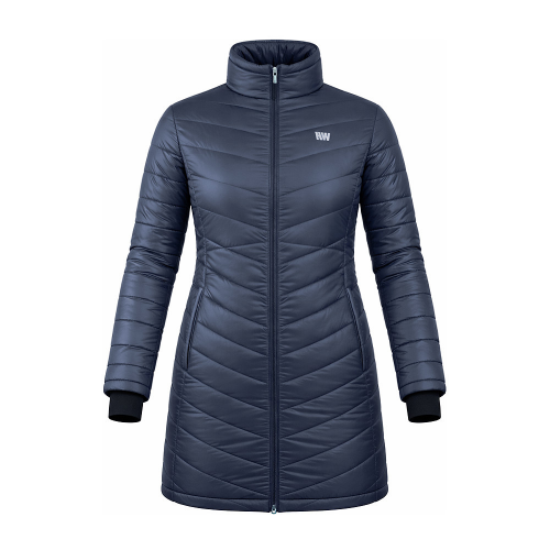 Parka Larga HW Aurora Mujer Azul
