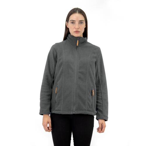 Polar Quebec Pardo Mujer Gris