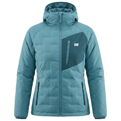 Parka Insulada HW Explorer Mujer Aqua