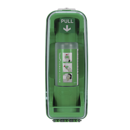 Botella Lavaojos con Gabinete Tobin 500ml Anti Polvo