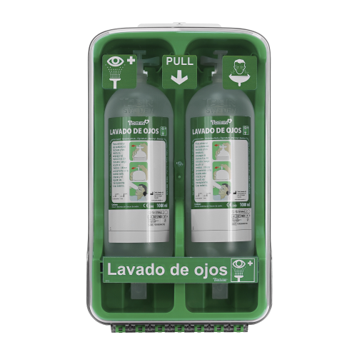 Botella Lavaojos con Gabinete Tobin (2 Un) Anti Polvo