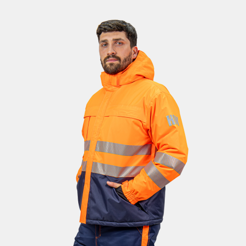 Parka Reflectiva HW Siberia Pro Naranja Fluor