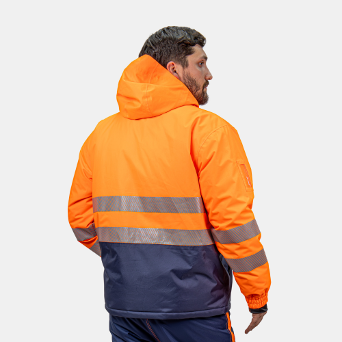 Parka Reflectiva HW Siberia Pro Naranja Fluor
