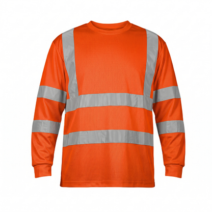 Polera Reflectiva Alaska RFX Naranja Fluor