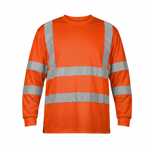 Polera Reflectiva Alaska RFX Naranja Fluor